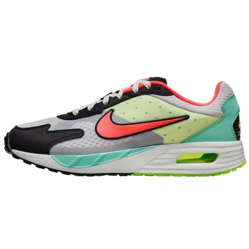 Nike Air Max Solo Vast "Hot‎ Punch" Grey/Volt/Black Shoe FZ4136-001 Men's 10 NEW
